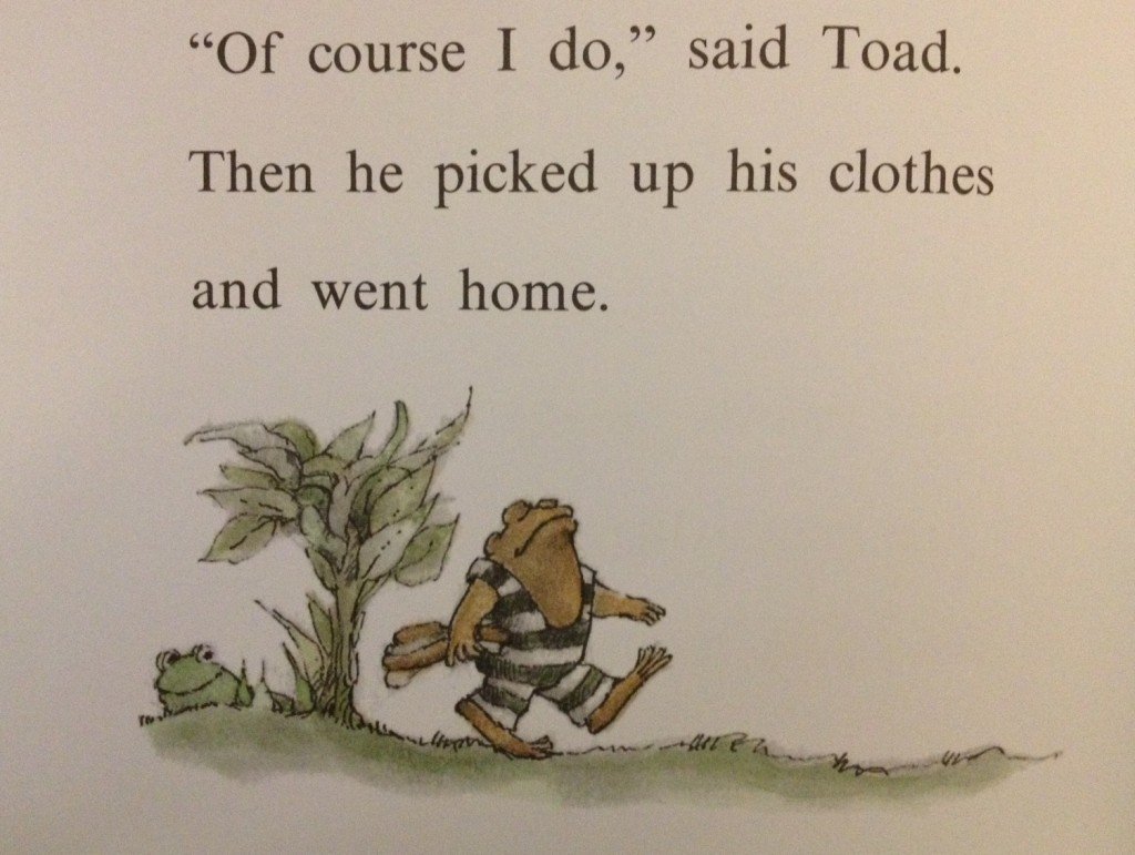 toad goes home